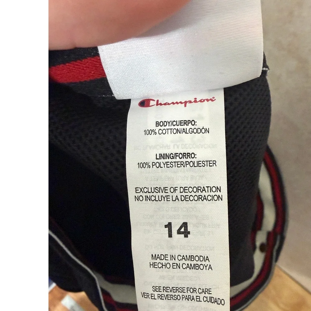 Champion Campus Skirt Black Womens Size 14 Athletic Casual Mini Skirt Athleisure